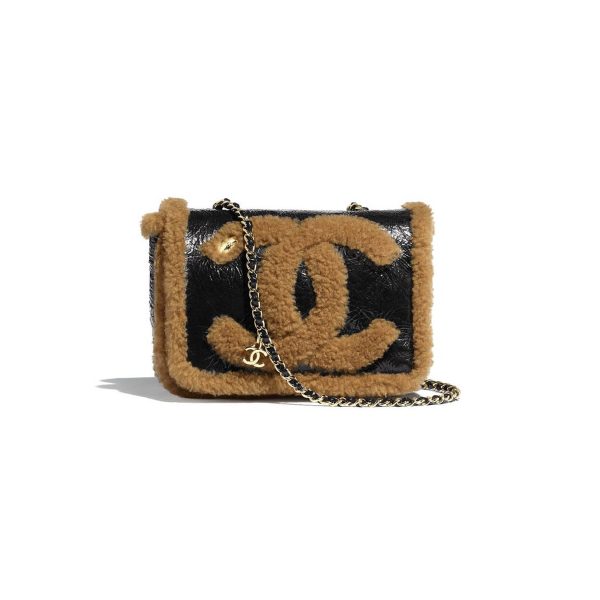 Chanel Sheepskin CC Flap Bag AS0321