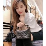 Chanel Small Lambskin Hobo Bag AS1745