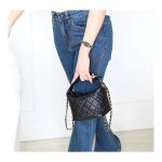 Chanel Small Lambskin Hobo Bag AS1745