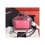 Chanel Vanity Case In Multicolour PVC A93343 Pink