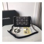 Chanel Wool Boy Chanel Handbag A67086