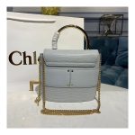 Chloe Small Aby Lock Chain Bag Embossed Lizard Effect S1220