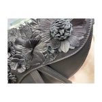 Christian Dior Embroidered Flowers Saddle Bag M0446