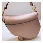 Christian Dior Grained Calfskin Saddle Bag M0446