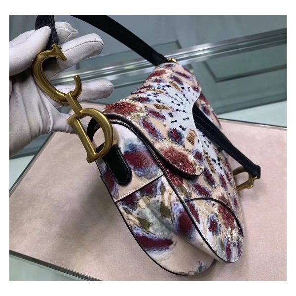 Christian Dior KaleiDiorscopic Saddle Bag M0446