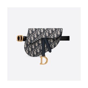 Christian Dior Oblique Saddle Belt Bag S5632