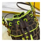 Fendi Mon Tresor Roma Amor Fabric Mini Bag 8BS010