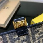 Fendi Nano Baguette Charm in Brown Fabric 7AR844