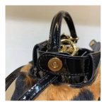 Fendi Peekaboo Iconic Mini Black Mink Bag 8BN244