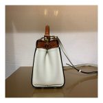 Fendi Peekaboo Iconic Mini Leather Bag 8BN244 White