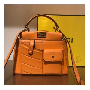 Fendi Peekaboo Iconic Mini Leather Bag 8BN311