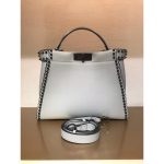 Fendi Peekaboo Medium with Metal-Plated Micro Studs 8BN290