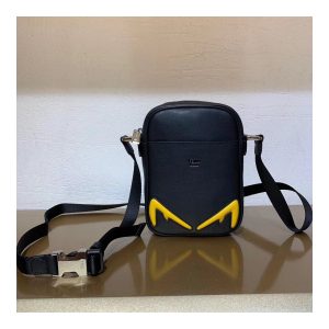 Fendi Smooth Leather Small Messenger Bag 7VA456