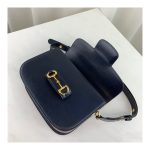 Gucci 1955 Horsebit Shoulder Bag 602204 Blue