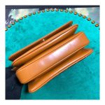 Gucci Calfskin Canvas Rajah Shoulder Bag 424224