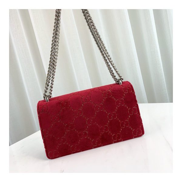 Gucci Dionysus GG Velvet Small Shoulder Bag 499623