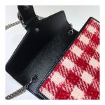 Gucci Dionysus Mini Check Tweed Chain Bag 401231