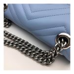 Gucci GG Marmont Matelasse Chevron Leather Mini Bag 446744