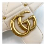 Gucci GG Marmont Matelassé Shoulder Bag With Studs 443496