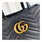 Gucci GG Marmont Medium Matelasse Top Handle Bag 443505