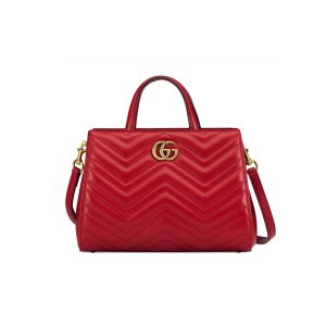 Gucci GG Marmont Small Matelasse Top Handle Bag 448054