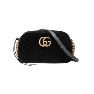 Gucci GG Marmont Velvet Small Shoulder Bag 447632