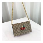 Gucci GG Supreme Mini Bag With Cherries MM 481290