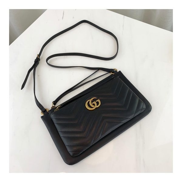 Gucci Marmont Matelasse Shoulder Bag 453878