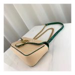 Gucci Online Exclusive GG Marmont Raffia Small Shoulder Bag 443497