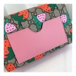 Gucci Padlock GG Strawberry Small Shoulder Bag 409487