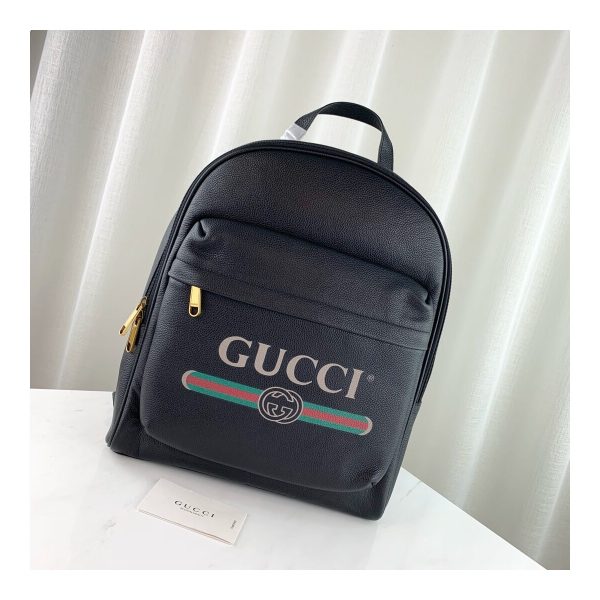 Gucci Print Leather Backpack 547834