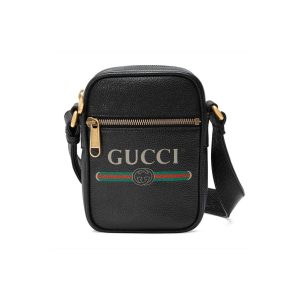 Gucci Print Leather Shoulder Bag 574803