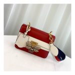 Gucci Queen Margaret Shoulder Bag 476542 Red/White