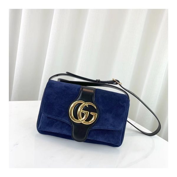 Gucci Suede Arli Small Shoulder Bag 550129