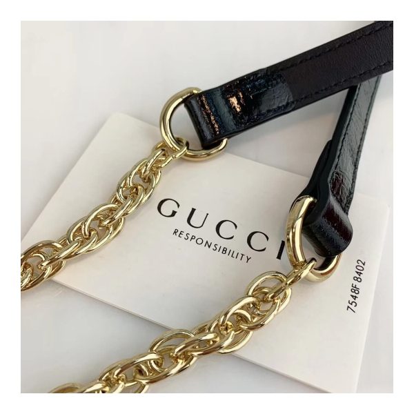 Gucci Suede Ophidia Mini Round Shoulder Bag 550618