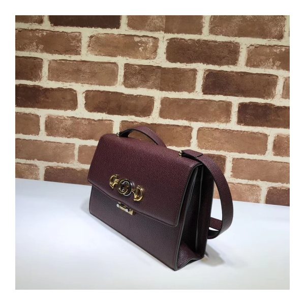 Gucci Zumi Grainy Leather Small Shoulder Bag 576388