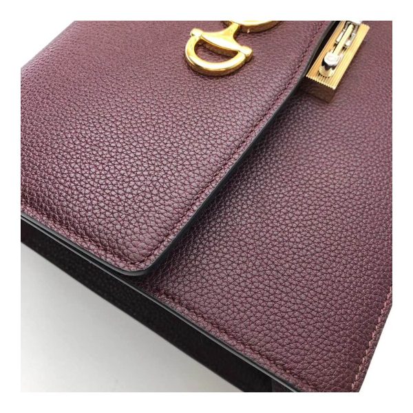 Gucci Zumi Grainy Leather Small Shoulder Bag 576388