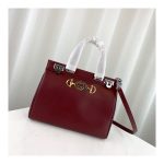 Gucci Zumi Smooth Leather Small Top Handle Bag 569712