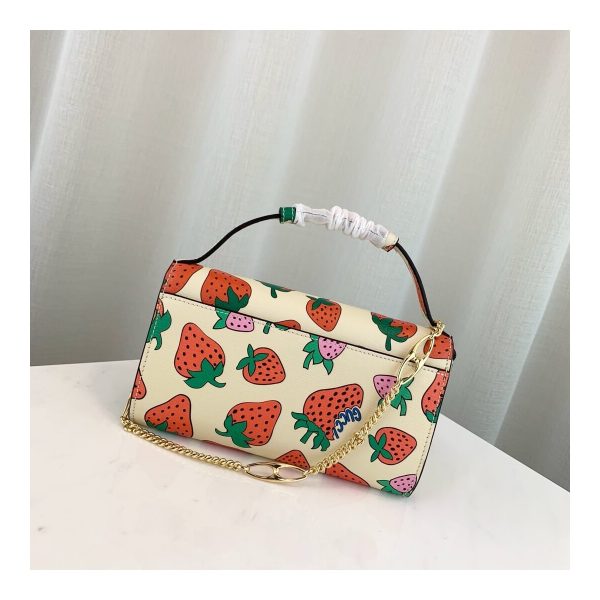 Gucci Zumi Strawberry Print Mini Bag 564718