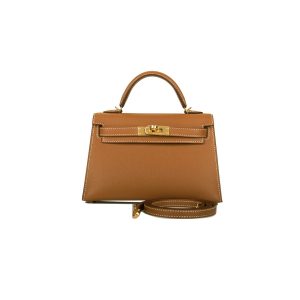 Hermes Kelly Bag 19cm in Epsom Leather