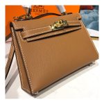 Hermes Kelly Bag 19cm in Epsom Leather