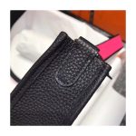 Hermes Mini Evelyne Bag in Togo Leather 17cm