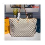 Louis Vuitton Damier Azur Canvas Neverfull GM N41360 Beige