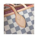 Louis Vuitton Damier Azur Canvas Neverfull MM N41605 Pink