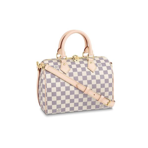 Louis Vuitton Damier Azur Canvas Speedy25 Bandouliere N41374