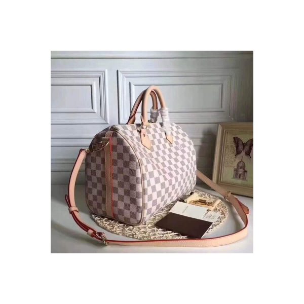 Louis Vuitton Damier Azur Canvas Speedy Bandouliere 30 N41373