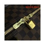 Louis Vuitton Damier Ebene Canvas Keepall Bandouliere 55  N41414