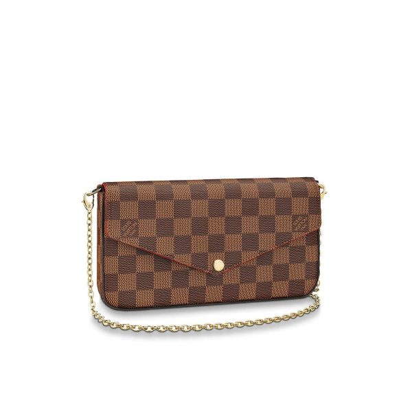 Louis Vuitton Damier Ebene Canvas Pochette Felicie N63032