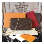 Louis Vuitton Damier Ebene Canvas Pochette Felicie N63032