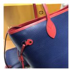 Louis Vuitton Blue Epi Leather Neverfull MM M54270